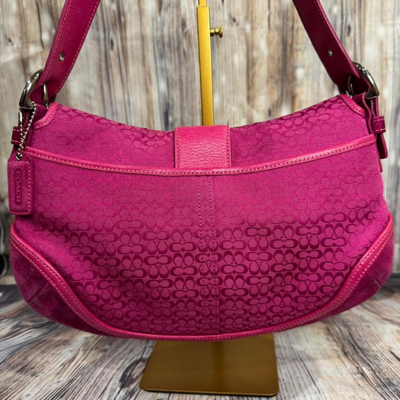 Coach Pink Soho Hobo shoulder bag - Picture 3 of 8